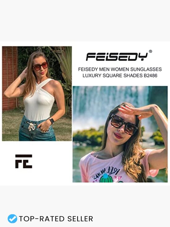 Vintage Square Sunglasses Gradient Lens Retro Classic Chic Shades UV400